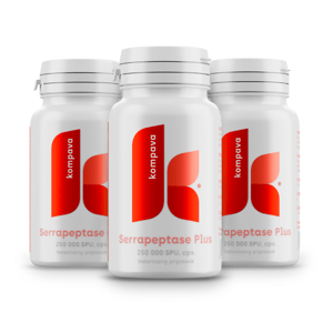 Kompava 3-balenie Serrapeptase Plus