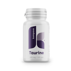 Kompava 3-balenie Taurín 600 mg/120 kps