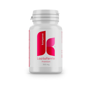 Kompava 3-balenie Premium Lactoferrin 350 mg/60 kps
