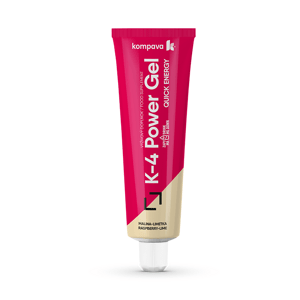 Kompava K4 Power Gel 1 ks, malina-limetka