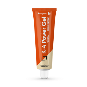 Kompava K4 Power Gel 1 ks, pomaranč-limetka