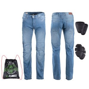Pánske moto jeansy W-TEC Shiquet tmavo modrá - 3XL