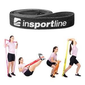 Posilňovacia guma inSPORTline Rand XXX Strong čierna