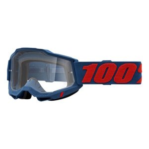 Motokrosové okuliare 100% Accuri 2 Odeon modrá, číre plexi