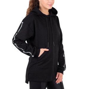 Dámska mikina inSPORTline Overhoodie čierna - XXL