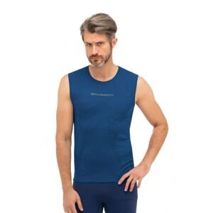 Pánske tielko Brubeck 3D Run PRO Dark Blue - XXL