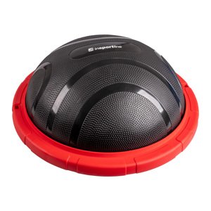 Balančná podložka inSPORTline Dome Edge čierna-mocha mousse