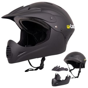 Downhill prilba W-TEC Campanero Matt Black