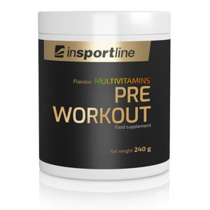 Výživový doplnok inSPORTline Pre Workout 240g multivitamín