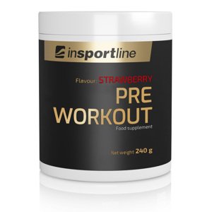 Výživový doplnok inSPORTline Pre Workout 240g jahoda