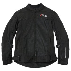 Dámska moto bunda BOS Sunshine Black - XL