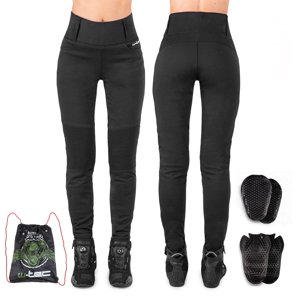 Dámské moto legíny W-TEC Woposum čierna - XL predĺžená dĺžka