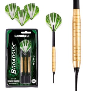 Šípky Winmau Broadside Brass Soft 3ks