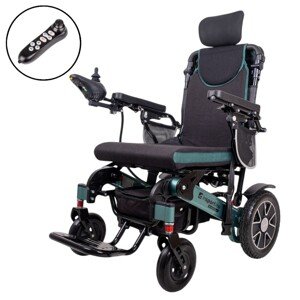 Elektrický invalidný vozík inSPORTline Hawkie Evo Plus s polohovateľným operadlom 700W
