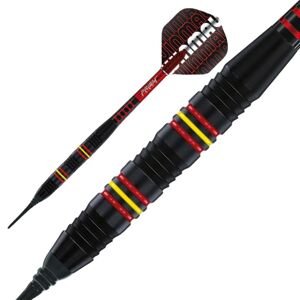 Šípky Winmau Outrage Brass 18g 3ks variant B