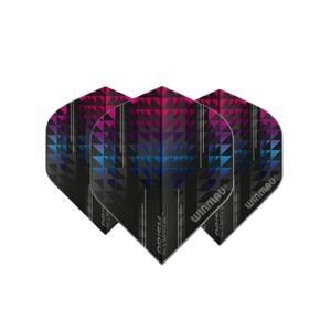 Náhradné letky Winmau Prism Alpha modro-ružová