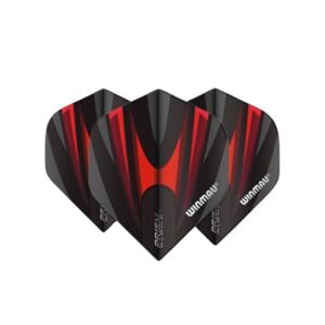 Náhradné letky Winmau Prism Alpha červeno-čierna