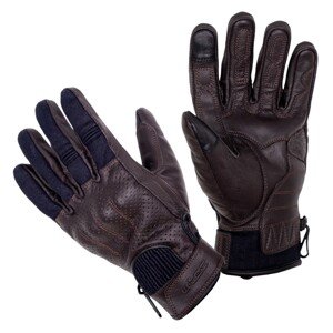 Letné moto rukavice W-TEC Fowlar čierna-indigo - L