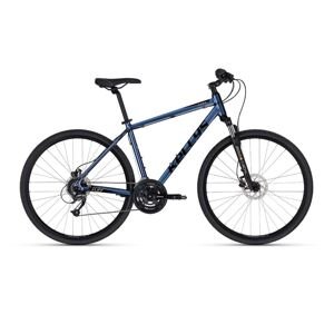 Pánsky crossový bicykel KELLYS CLIFF 90 28" - model 2024 Thunderstorm Blue - M (19", 165-180 cm)