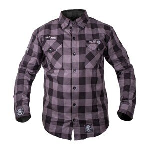 Košeľa W-TEC Black Heart Respector šedá - 4XL