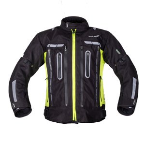 Moto bunda W-TEC Gelnair EVO čierna-fluo - XL