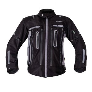 Moto bunda W-TEC Gelnair EVO čierno-šedá - M
