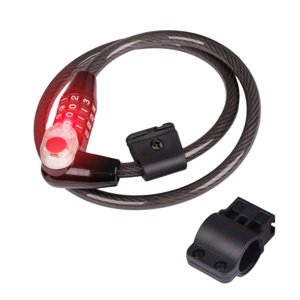 Kódový zámok W-TEC Boelis 10*800mm s LED svetlom