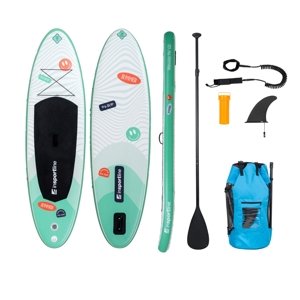 Paddleboard s príslušenstvom inSPORTline Wavelet 9'6" zelená