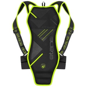 Chránič chrbtice Etape Spine čierna-fluo žltá - M (170-180)