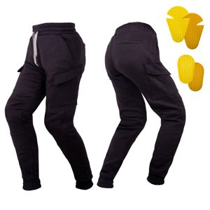 Moto nohavice W-TEC Askew čierna - 34/34