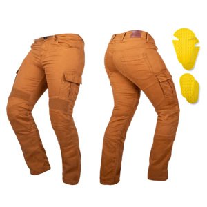 Moto jeansy W-TEC Wallbridge Caramel karamelová - 44/34