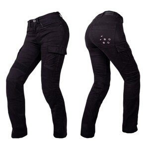 Dámske moto jeansy W-TEC Komehana čierna - 42/32