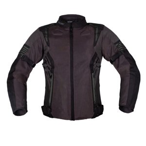 Letná moto bunda W-TEC Pelyes šedá - XXL