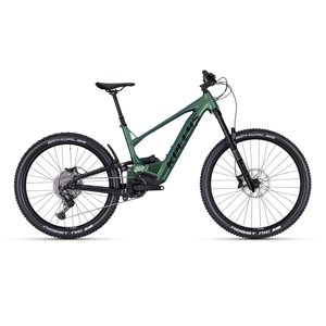 Celoodpružený elektrobicykel Kellys Theos R30 P 29"/27,5" 820Wh - model 2025 Magic Green - M (17", 168-180 cm)