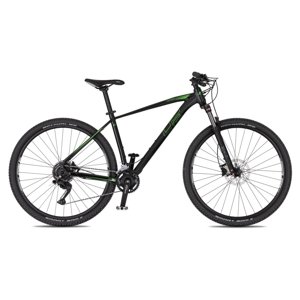 4EVER FRONTBEE pearl black/green - XL (21", 185-202 cm)