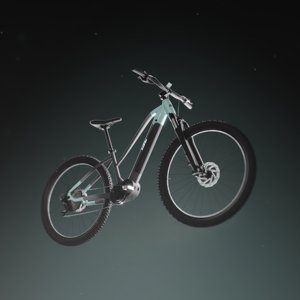 Dámsky horský elektrobicykel ISL Asuki 630 Wh 27,5" - model 2025 Aqua Blue - 16" (155-170 cm)