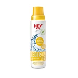 Prací prostriedok na kombináciu kože a textilu HEY Sport Leather Combi Wash 250 ml