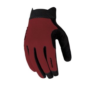 Cyklo rukavice Kellys Cutout Long 025 terracota red - S