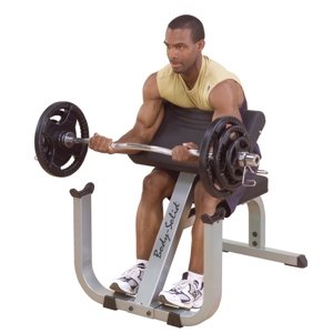 Scottova lavica Body-Solid Curl Bench GPCB329 šedá