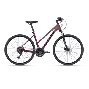 Dámsky crossový bicykel KELLYS PHEEBE 20 28" - model 2025 Rosy Red - S (17", 155-170 cm)