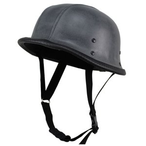 Retro otvorená moto prilba Sodager Cracker Gray šedá - XL (61-62)