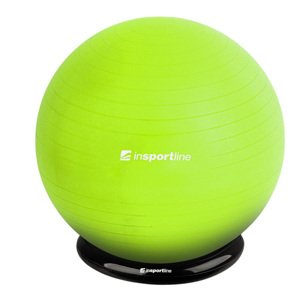Gymnastická lopta inSPORTline Top Ball 85 cm so základňou BallBase zelená