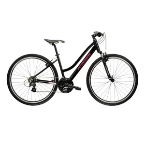 Kross Evado 2.0 čierna / ružová / lesk - S (15", 148-160 cm)