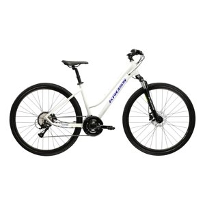 Kross Evado 4.0 28" 2025 šedá / námornícka modrá / lesk - M (17", 158-170 cm)