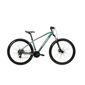 Kross Hexagon 2.0 zelená / strieborná / lesk - M (17", 165-175 cm)