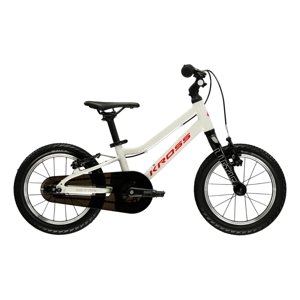 Kross Liftie 14" 2025 šedá / červená / lesk - 7" (95-110 cm)