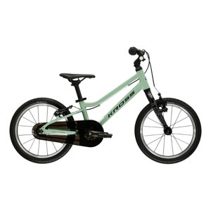 Detský bicykel Kross Liftie 16" - model 2025 zelená / čierna / matný - 8" (105-125 cm)