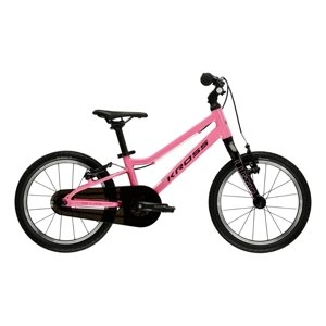 Detský bicykel Kross Liftie 16" - model 2025 ružová / čierna / lesk - 8" (105-125 cm)