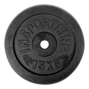 Liatinový kotúč inSPORTline CastCzech 15 kg 30 mm
