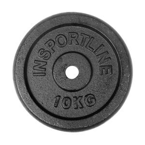 Liatinový kotúč inSPORTline CastCzech 10 kg 30 mm
